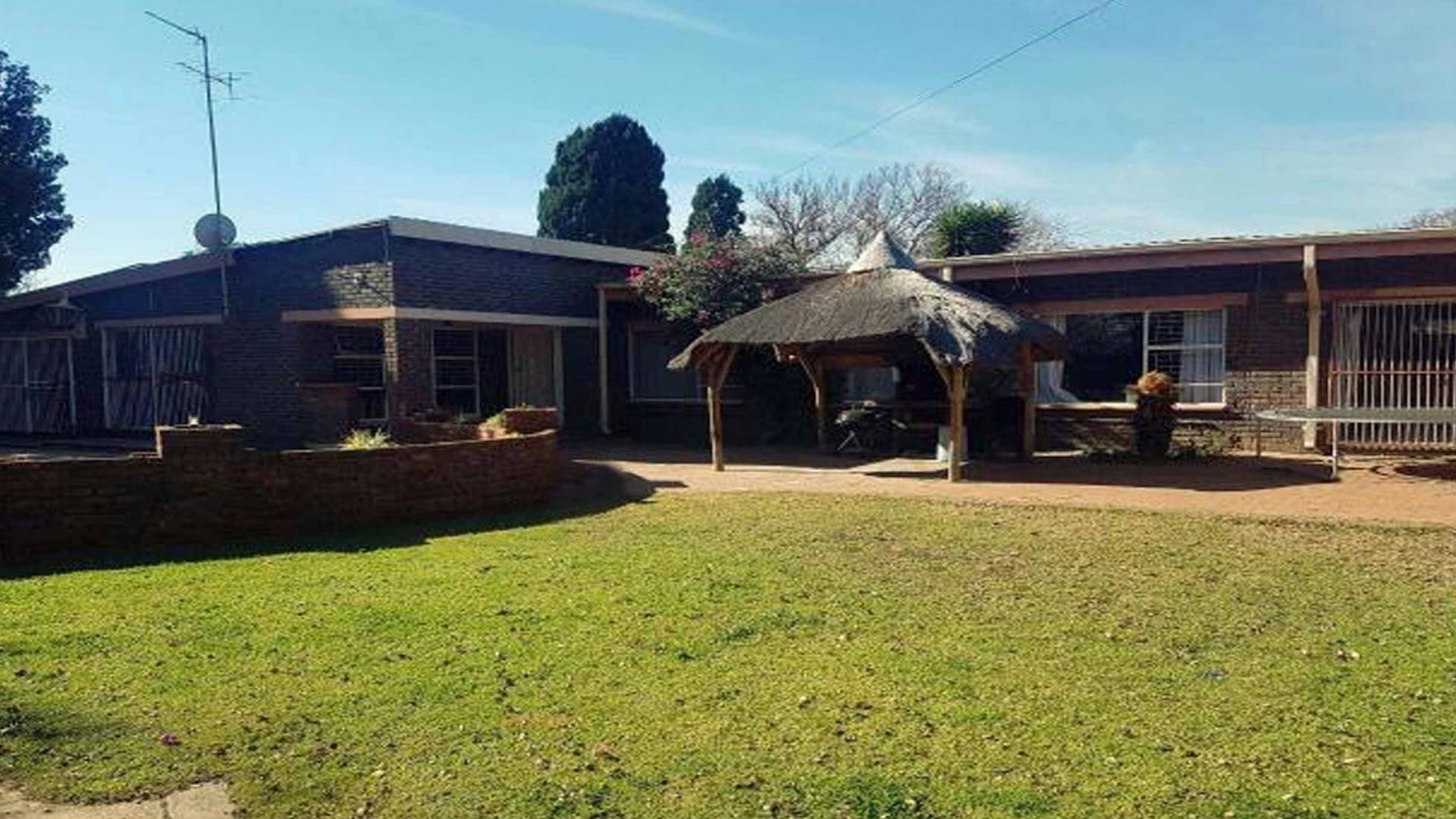 Backyard of property in Boksburg
