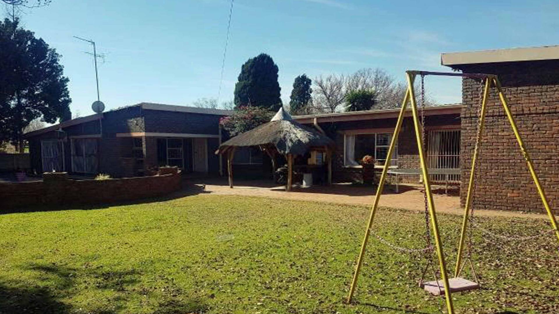Backyard of property in Boksburg