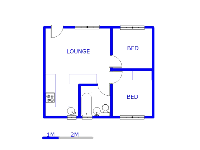 4th Floor - 39m2 of property for sale in Fleurhof