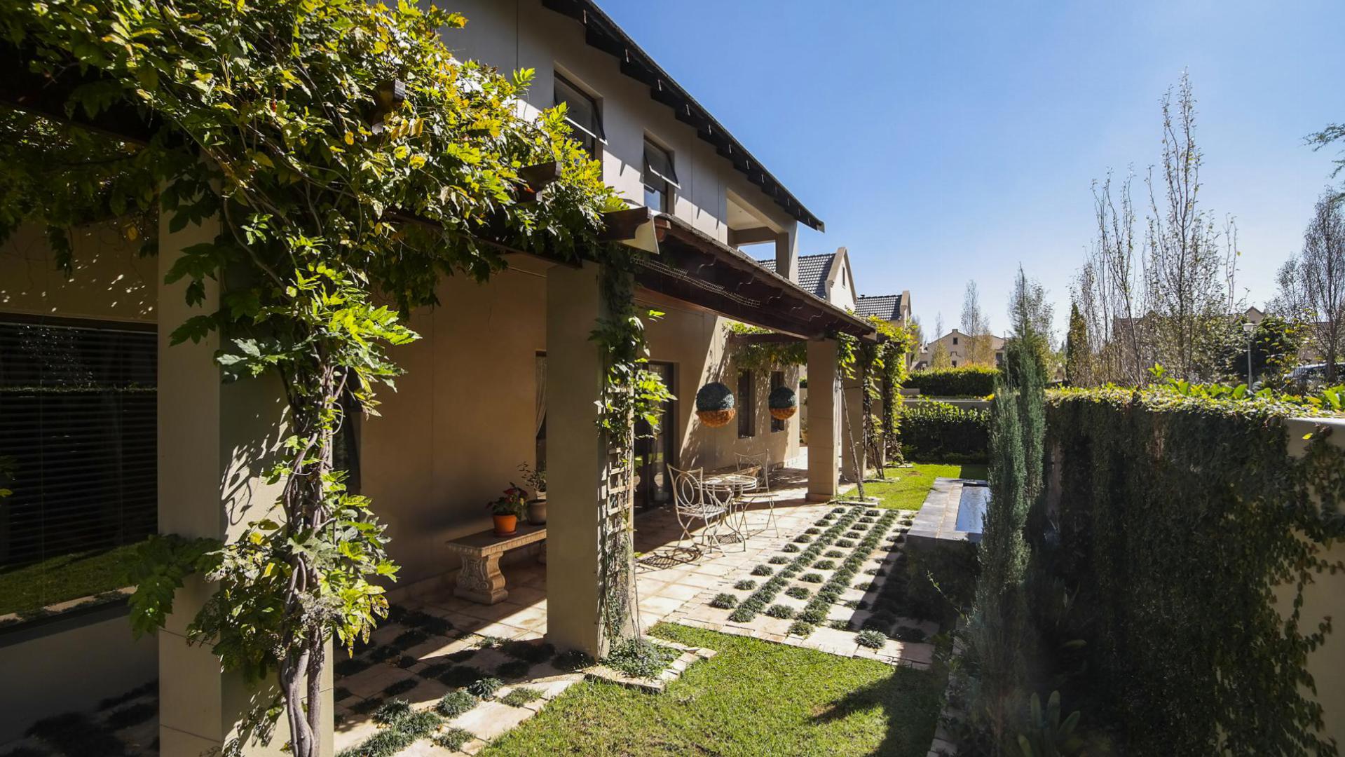 Backyard of property in Boardwalk Meander Estate