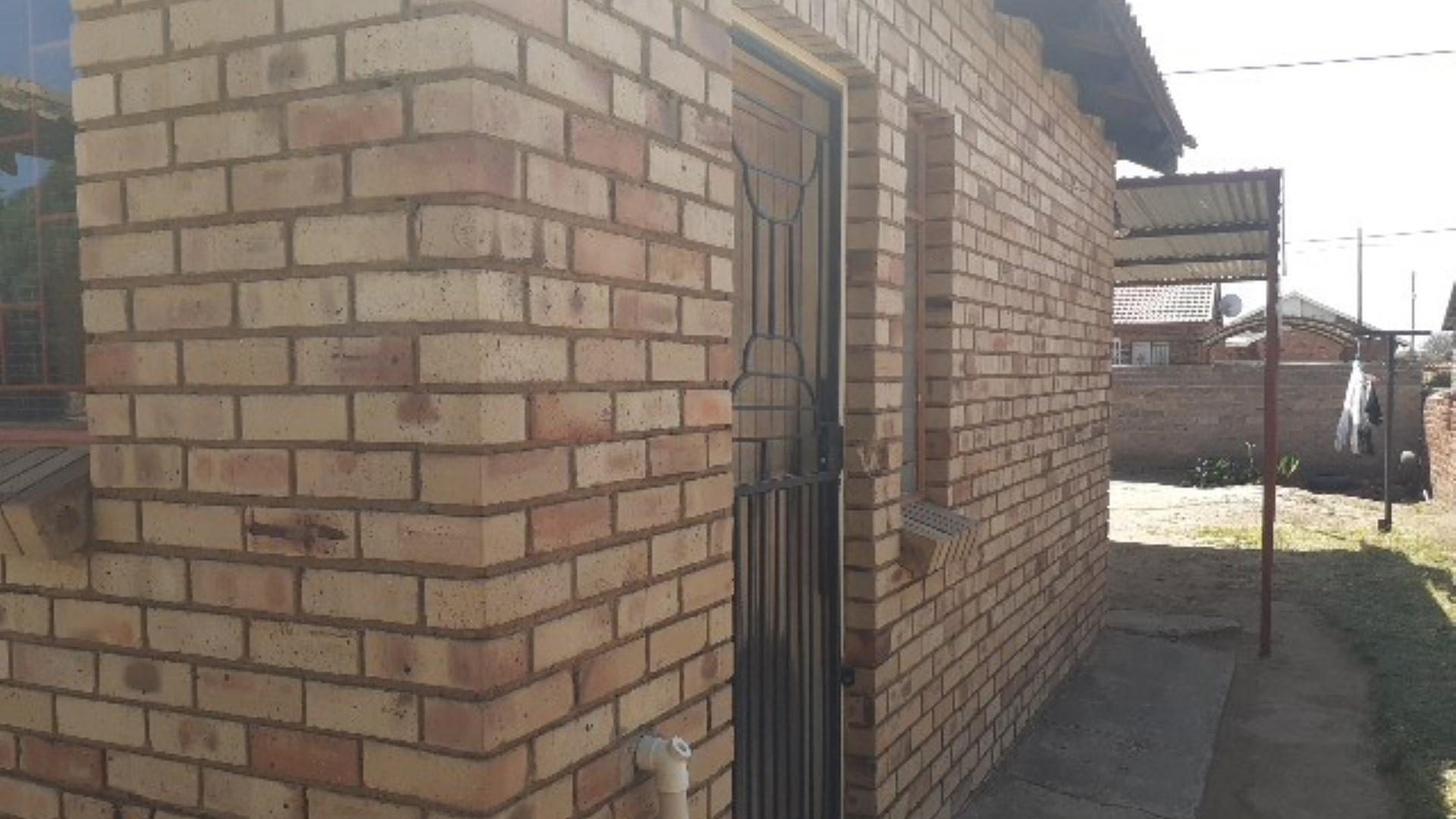 Backyard of property in Mmabatho