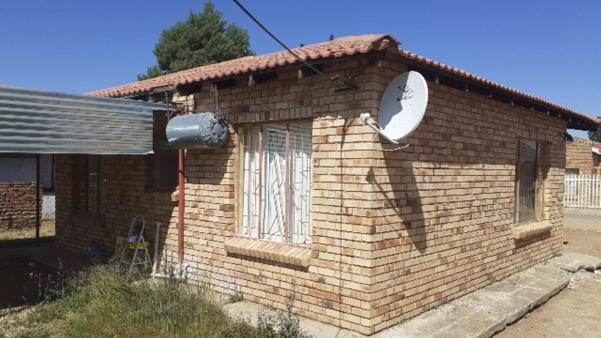 Backyard of property in Mmabatho