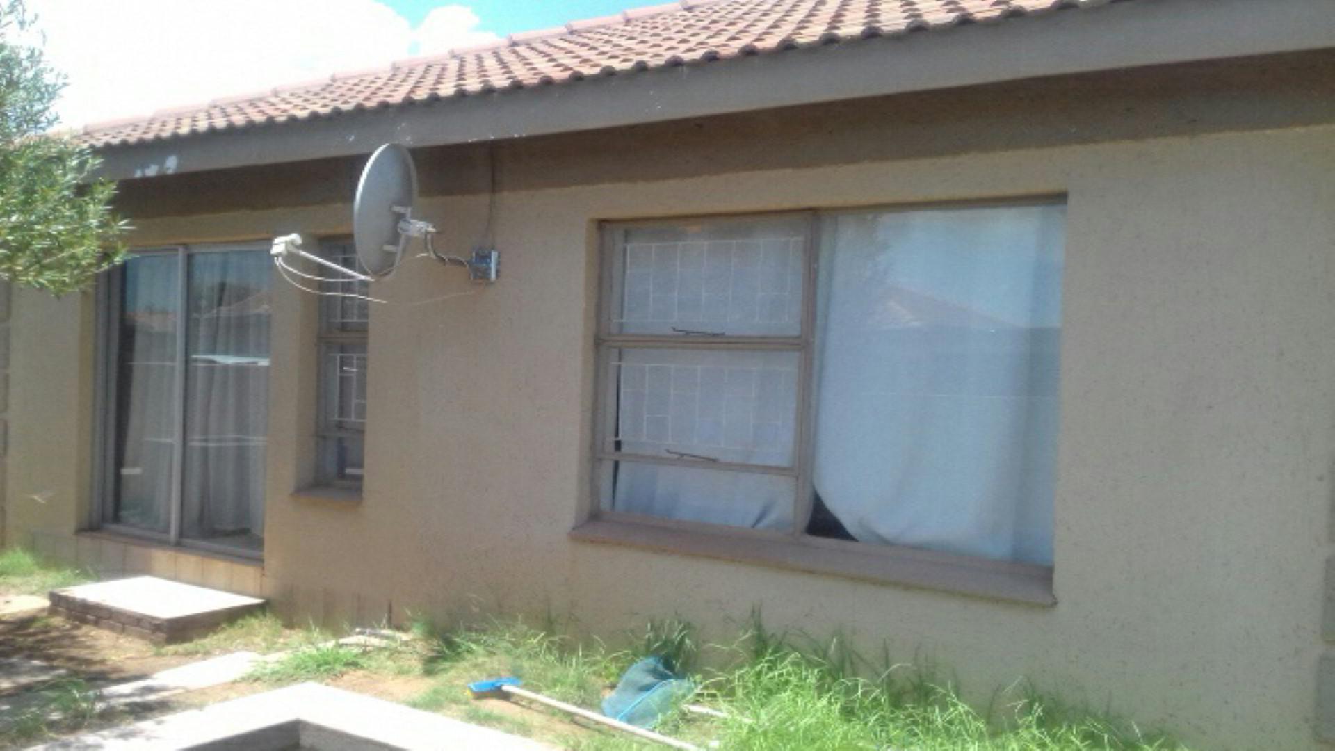 Backyard of property in Kathu