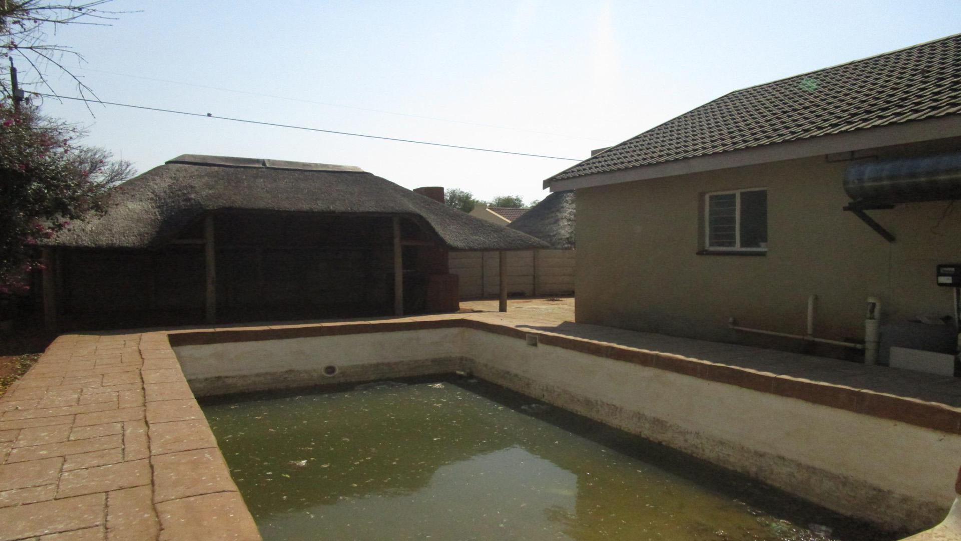 Backyard of property in Randfontein