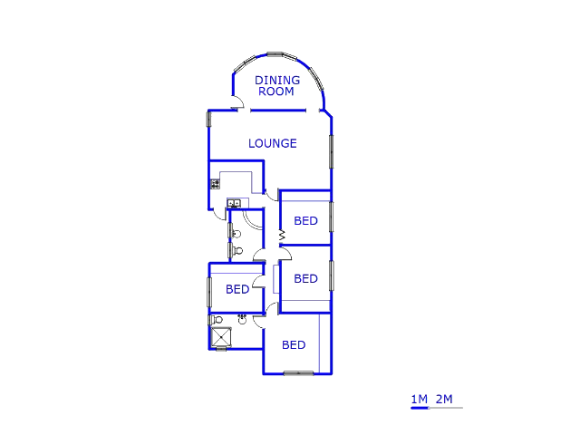 Ground Floor - 131m2 of property for sale in Alberstville