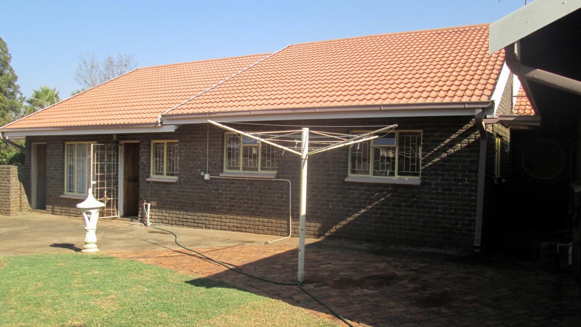 Backyard of property in Meyerton