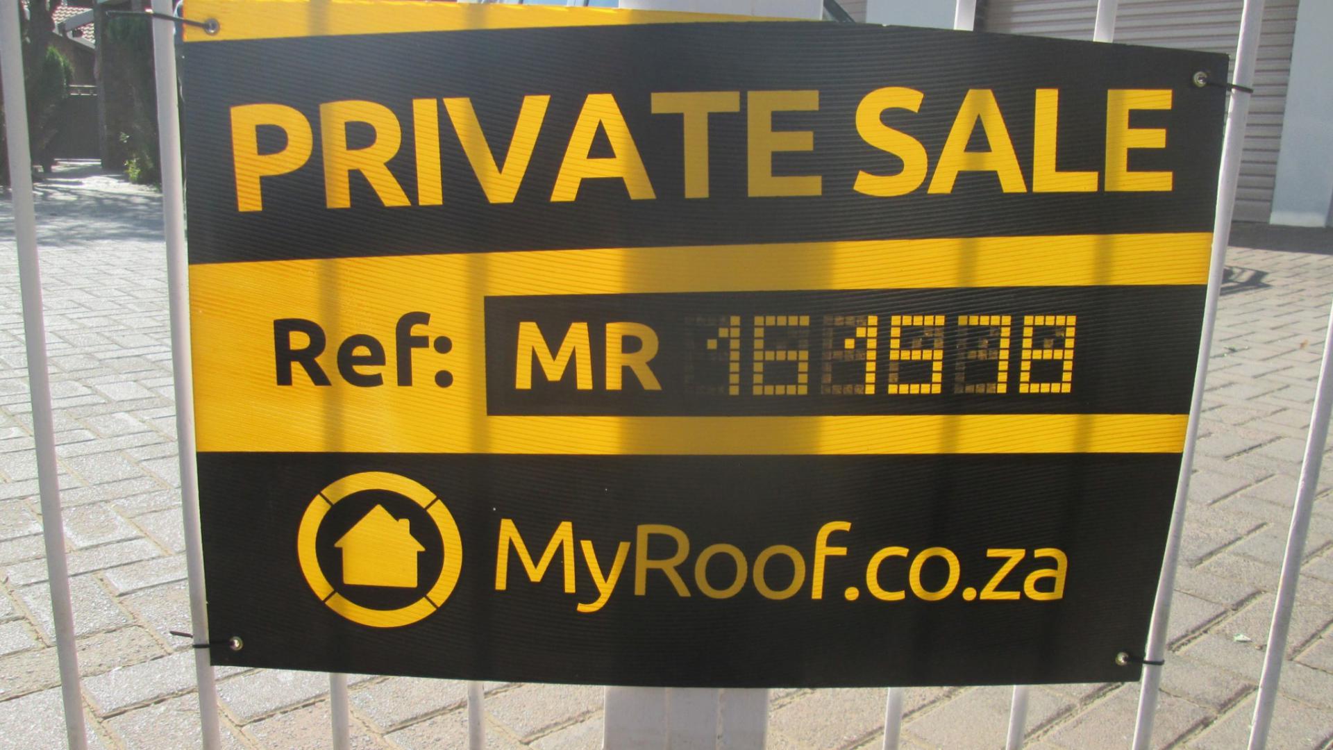 Sales Board of property in Meyerton