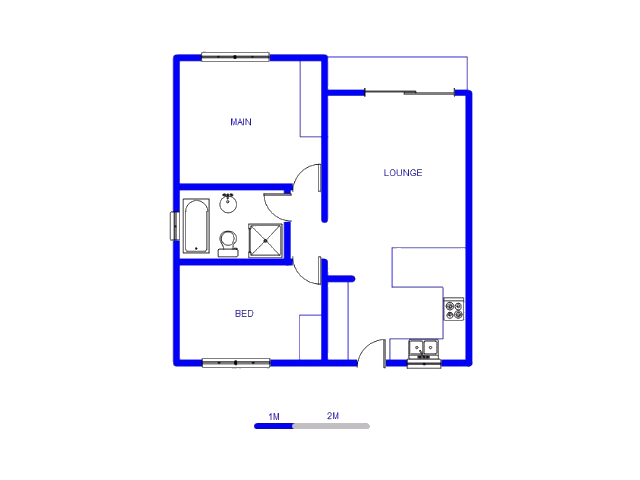 Ground Floor - 71m2 of property for sale in Heuwelsig Estate