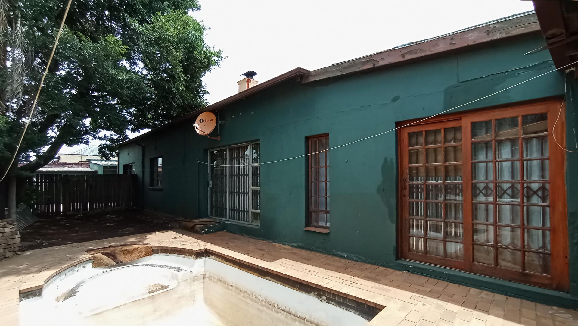 Backyard of property in Brixton