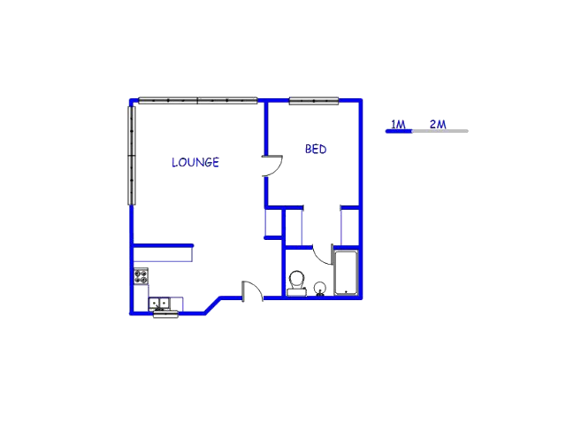 Floor plan of the property in Hatfield