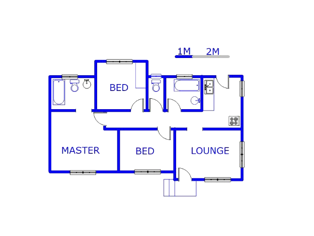 Ground Floor - 70m2 of property for sale in Groblerpark