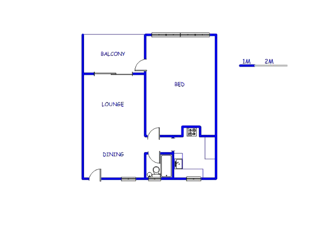 Floor plan of the property in Trevenna