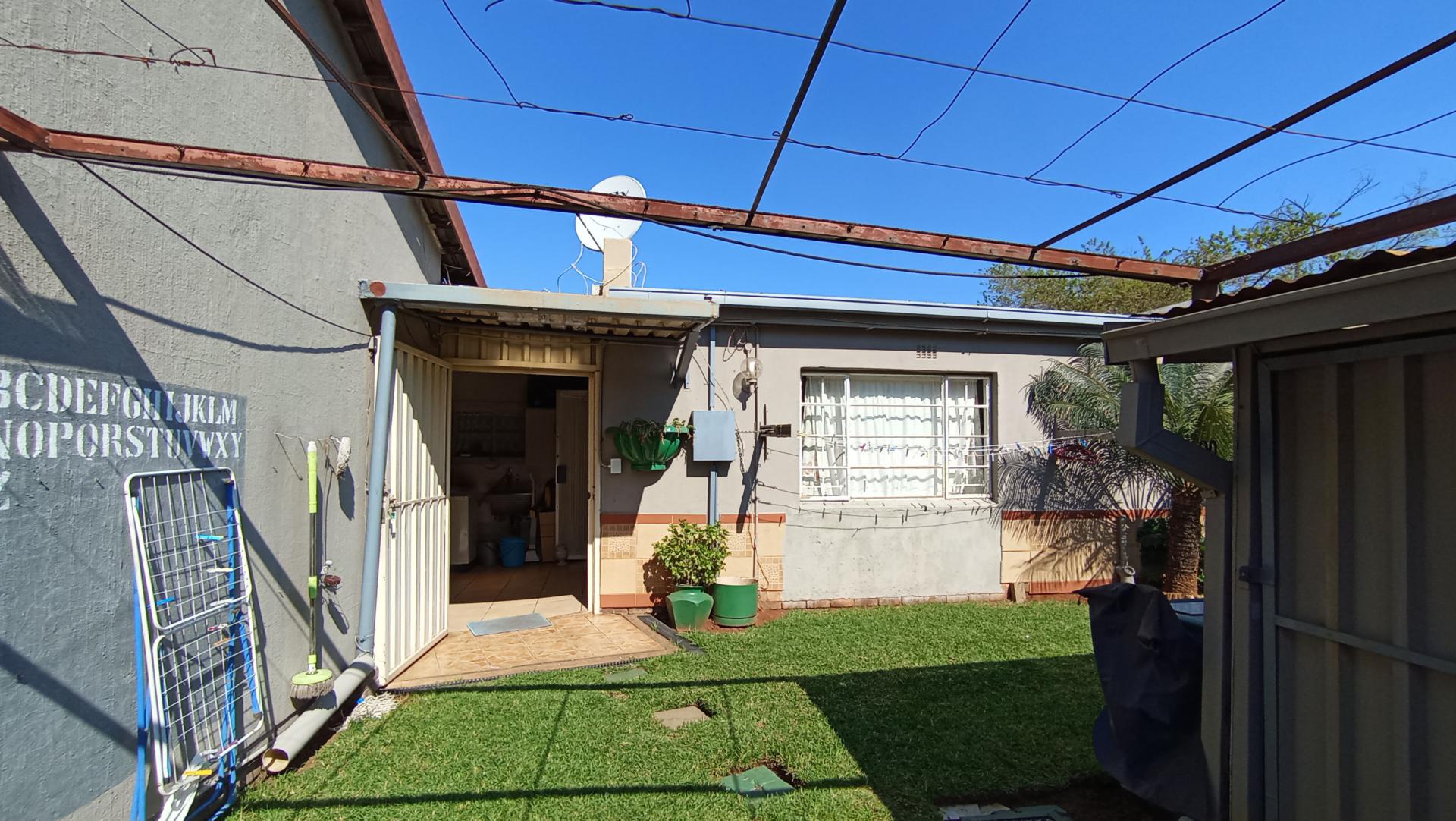 Backyard of property in Sophiatown