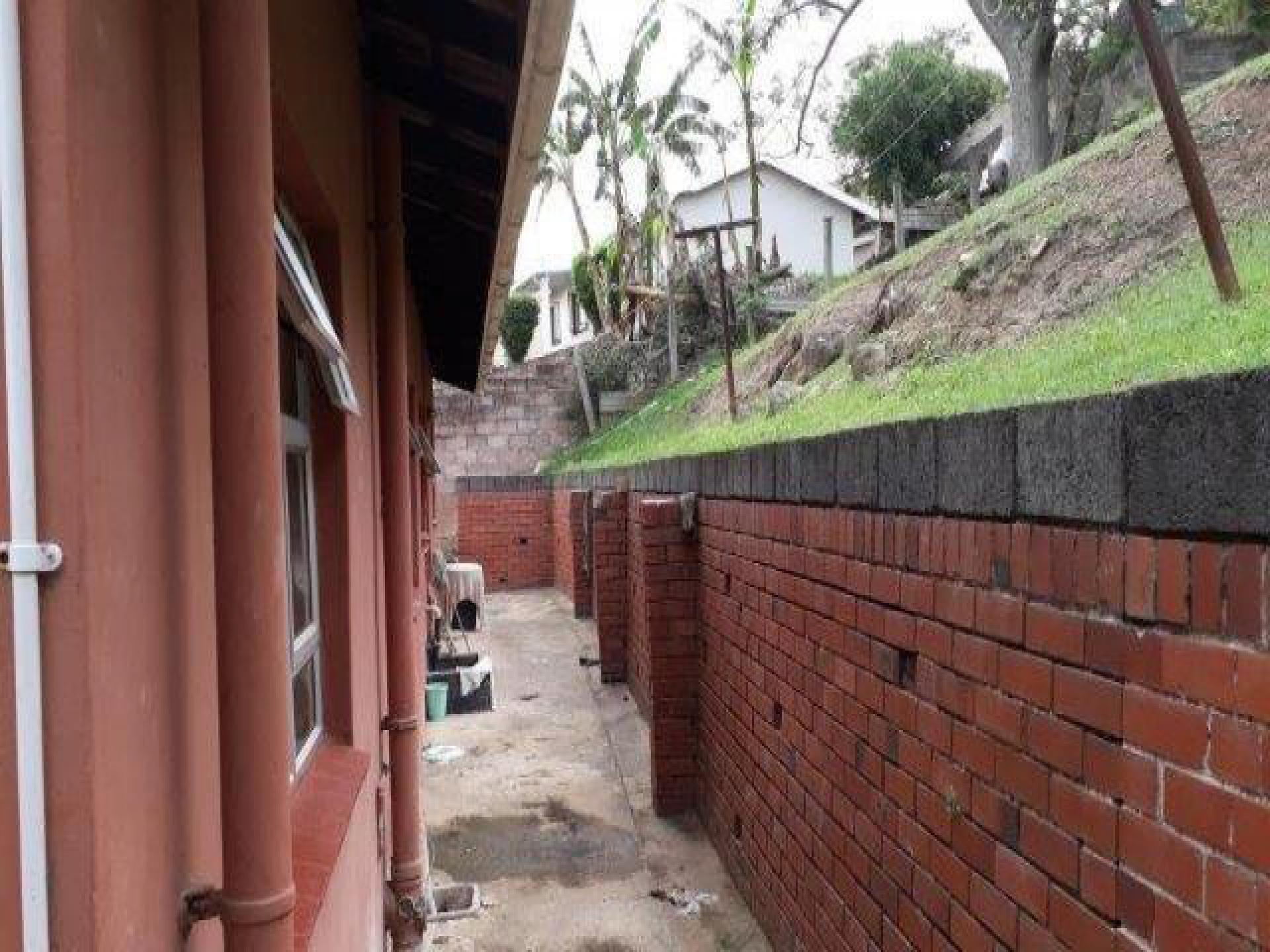 Backyard of property in Umlazi