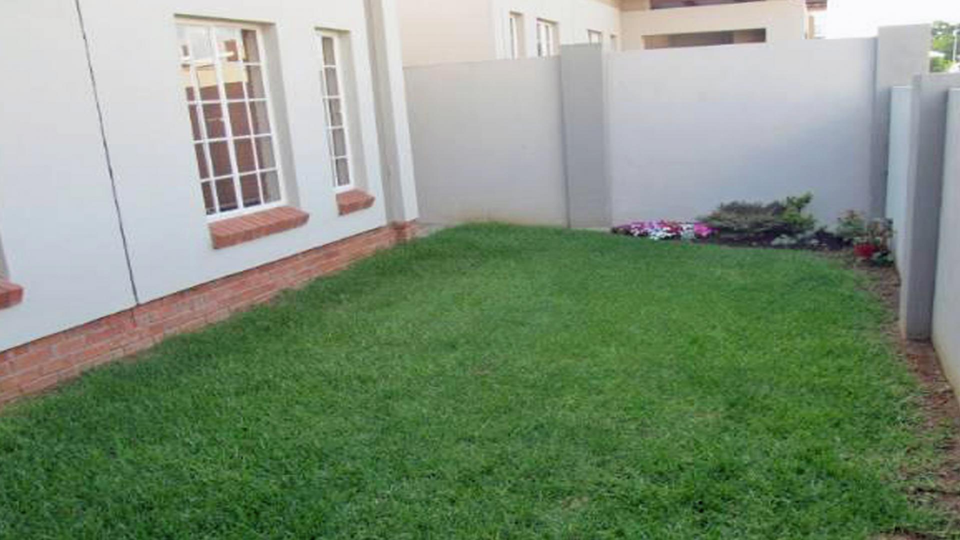 Backyard of property in Waterval East