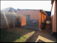 Backyard of property in Krugersdorp