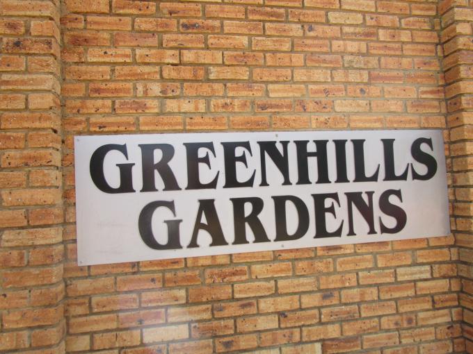 2 Bedroom Sectional Title for Sale For Sale in Greenhills - Private Sale - MR164044