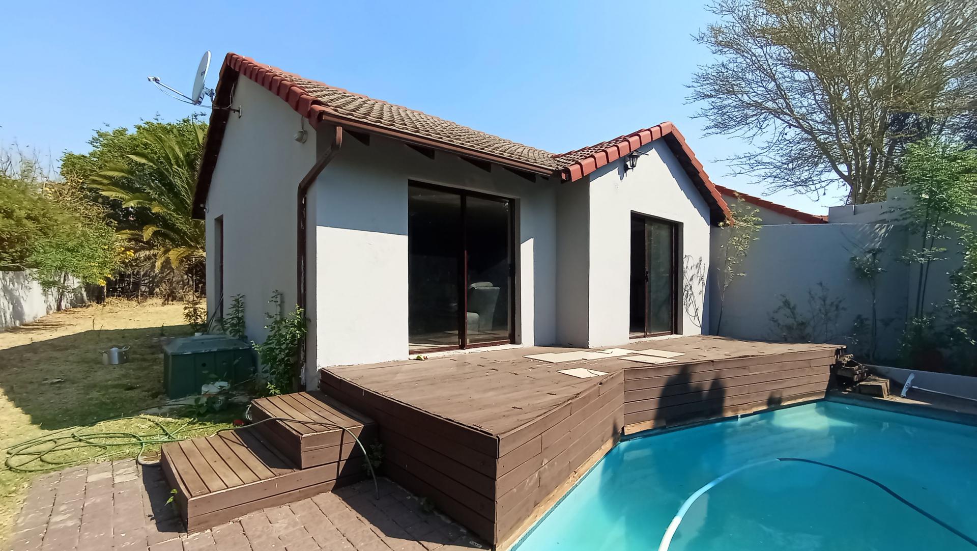 Backyard of property in Jukskei Park