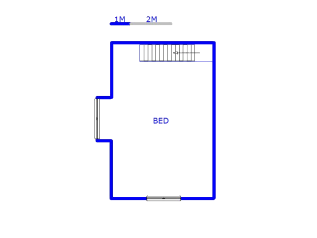 1st Floor - 48m2 of property for sale in Buccleuch