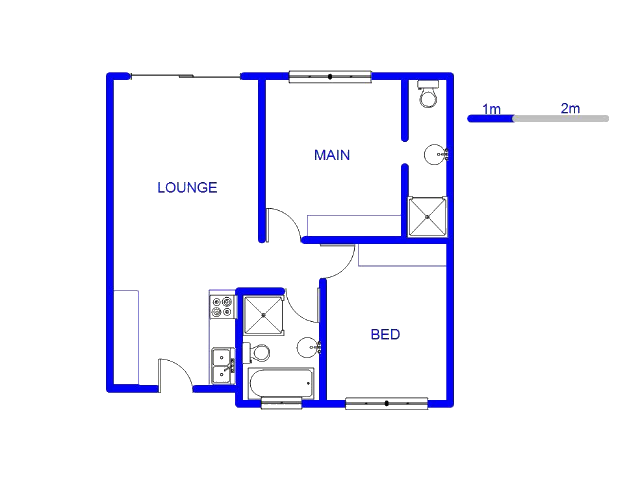 Ground Floor - 58m2 of property for sale in Noordhang