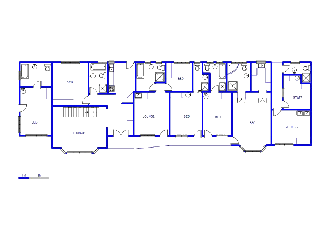 Floor plan of the property in Montana Park