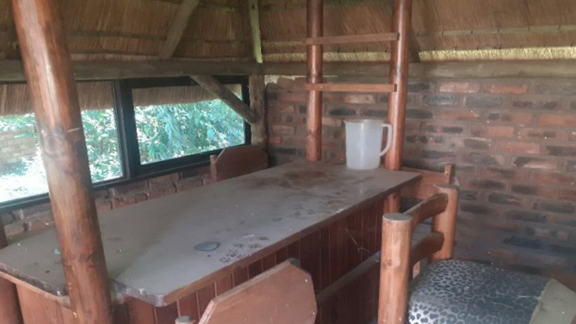 Patio of property in Ficksburg