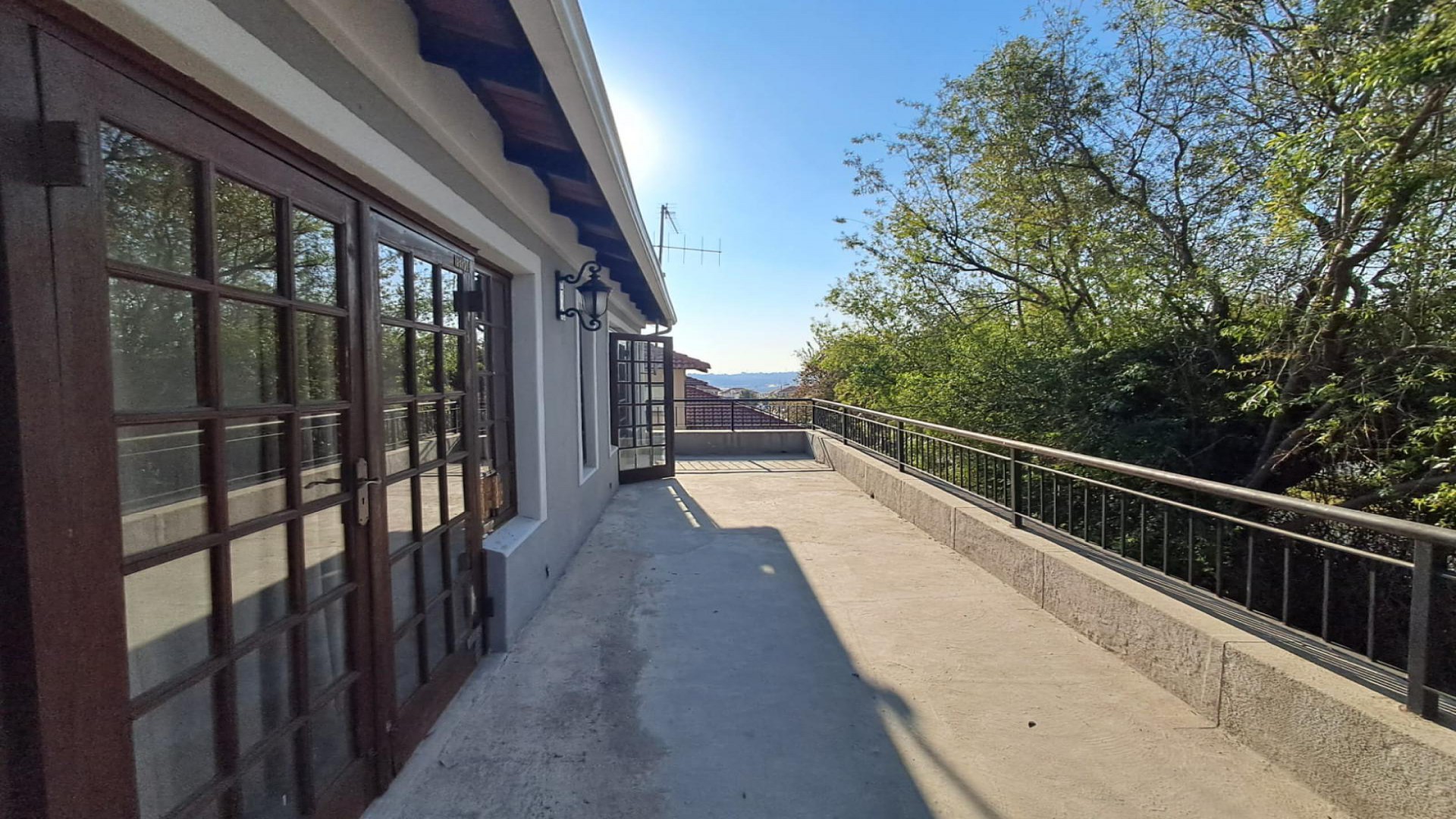 Balcony of property in Noordwyk