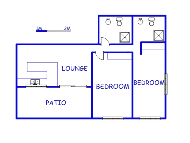 Floor plan of the property in Margate