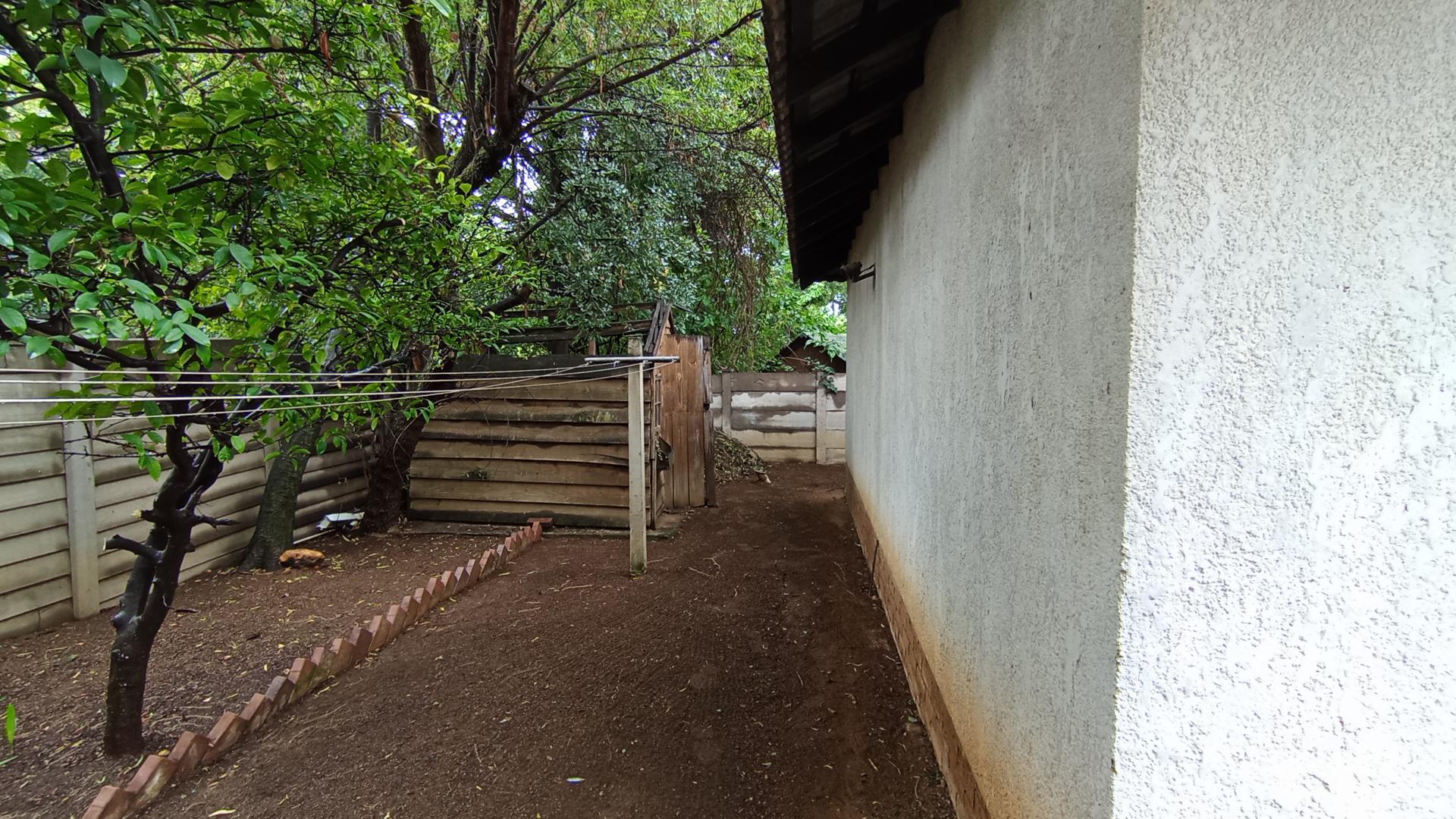 Backyard of property in Vorna Valley