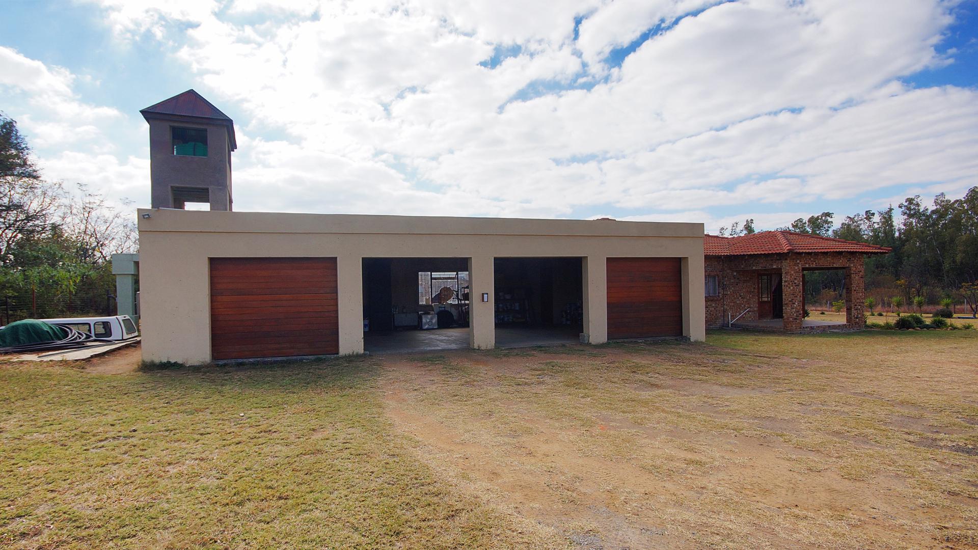 Backyard of property in Rustenburg