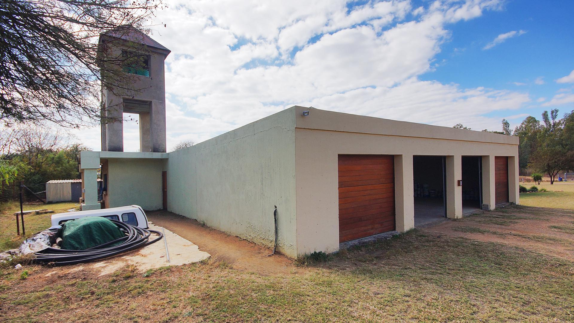 Backyard of property in Rustenburg