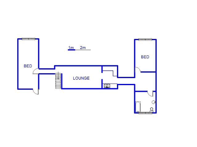 1st Floor - 86m2 of property for sale in Minnebron