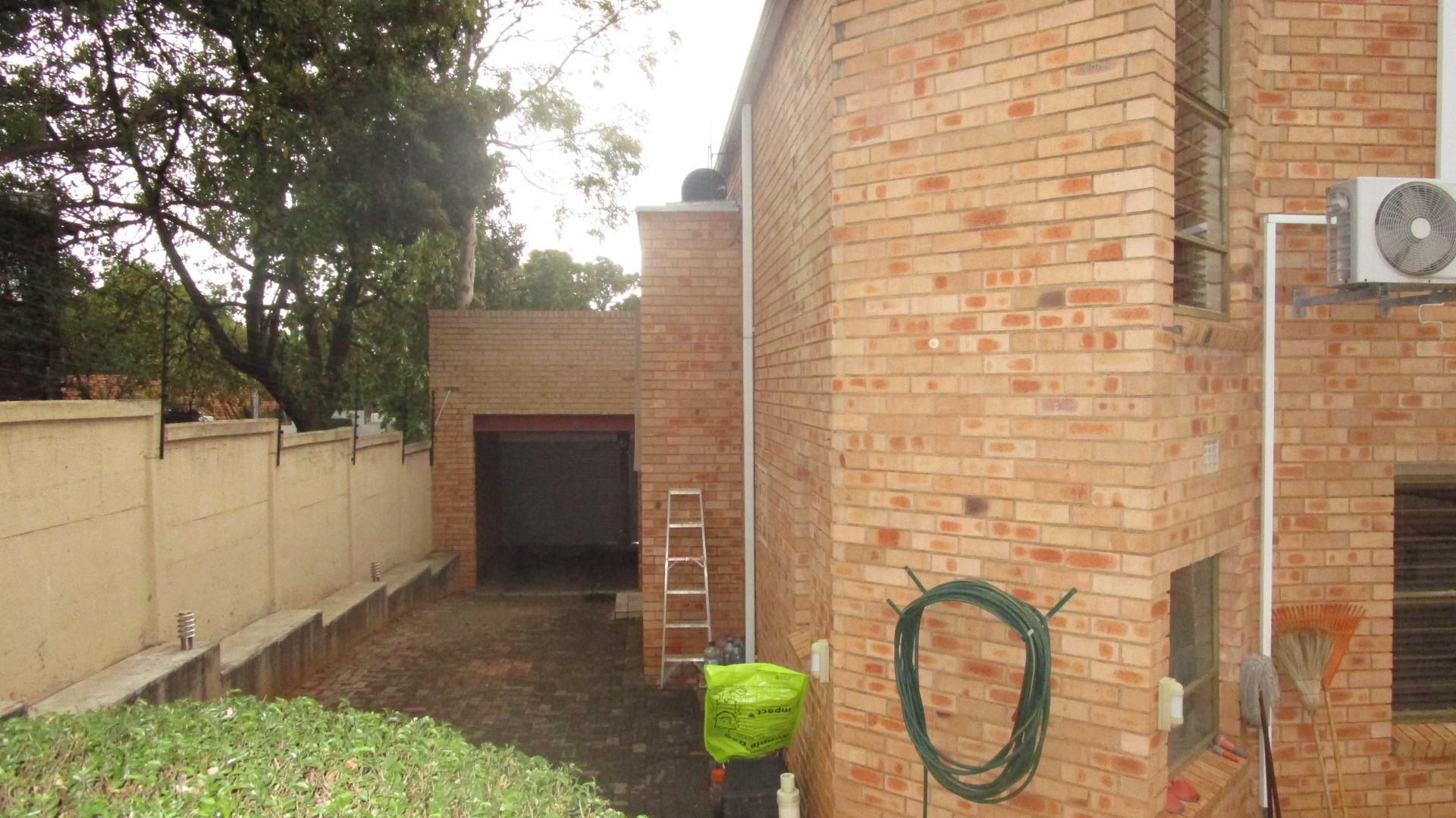 Backyard of property in Craighall Park