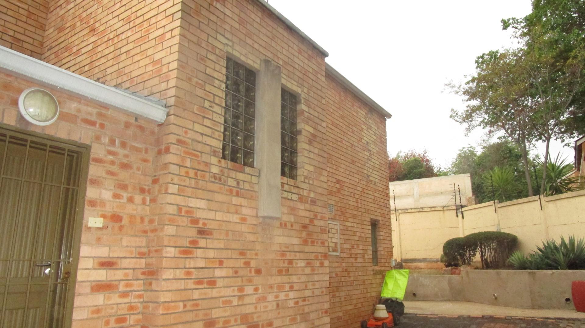 Backyard of property in Craighall Park