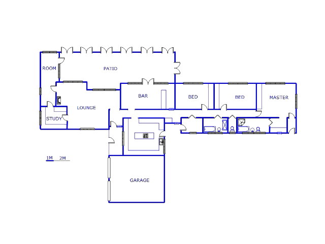 Floor plan of the property in Risiville