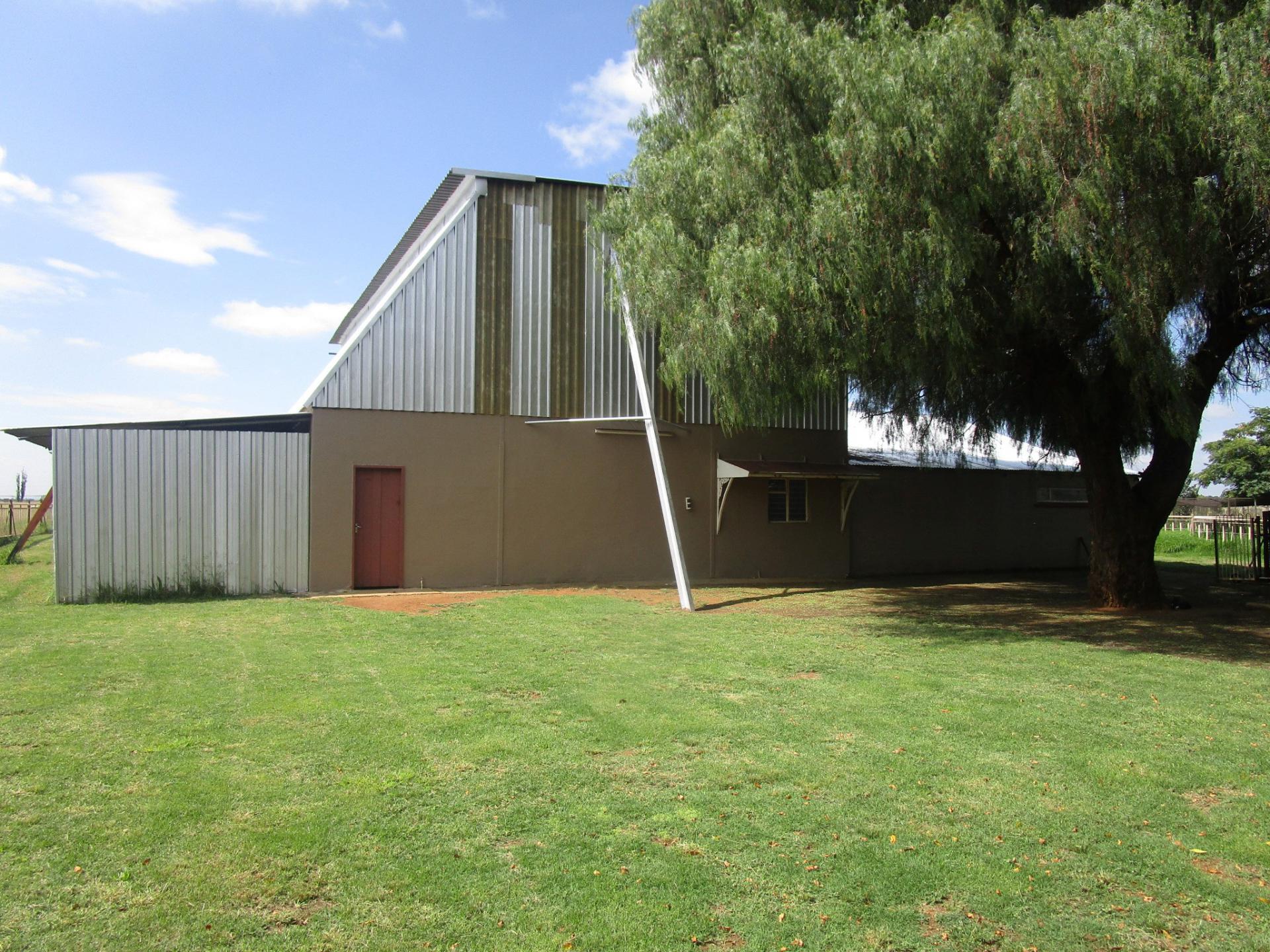 Backyard of property in Risiville