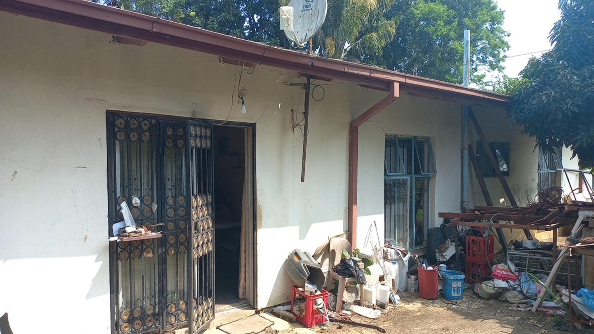 Patio of property in Makhado (Louis Trichard)