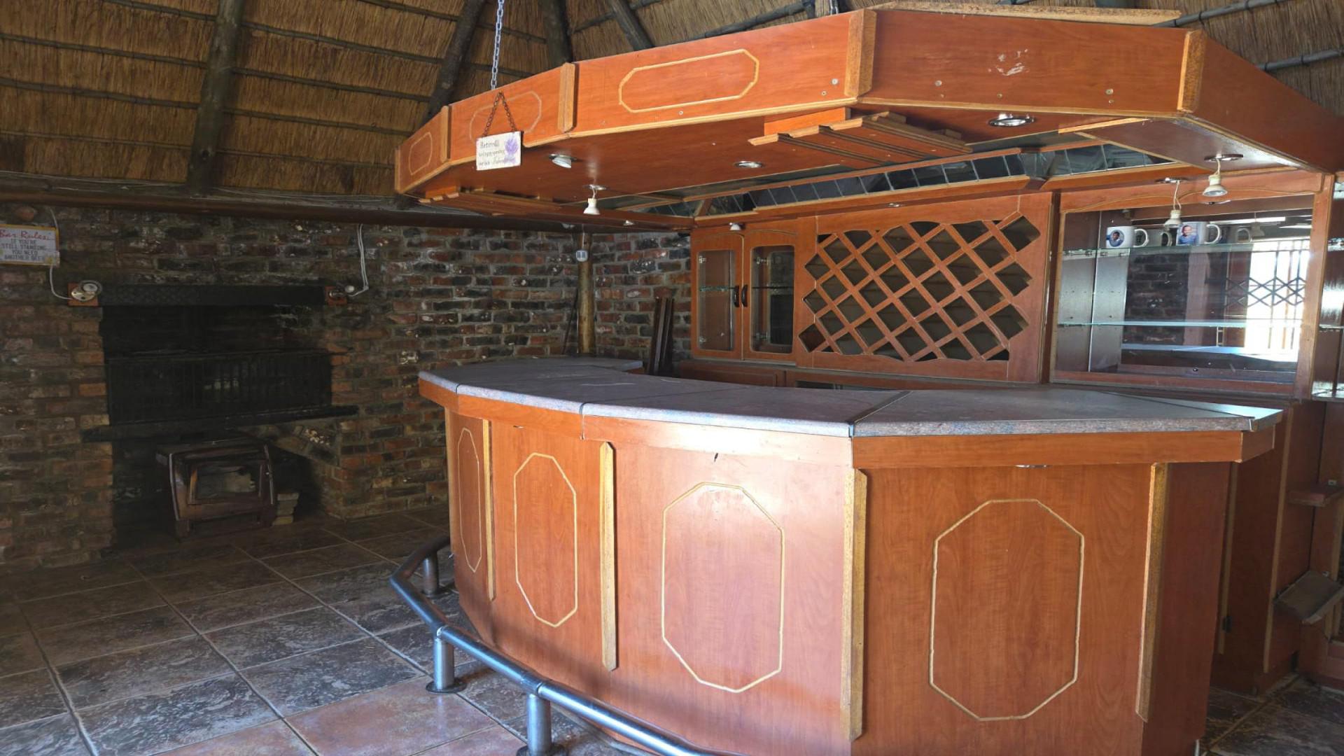 Braai Area of property in Kroonstad