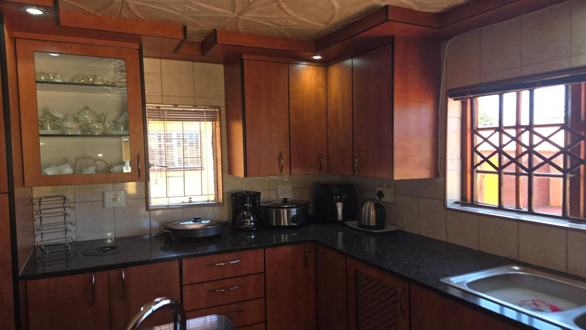 Kitchen of property in Kroonstad