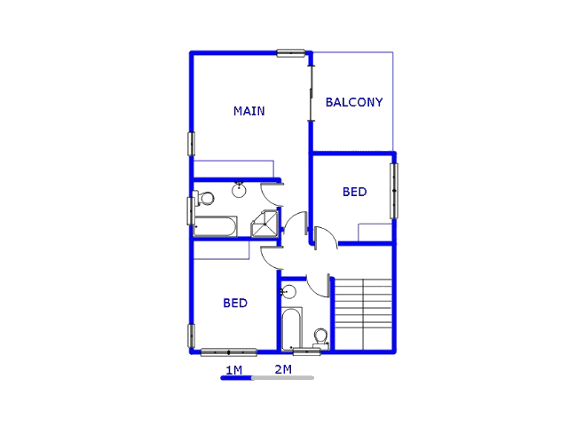 1st Floor - 73m2 of property for sale in Albertsdal