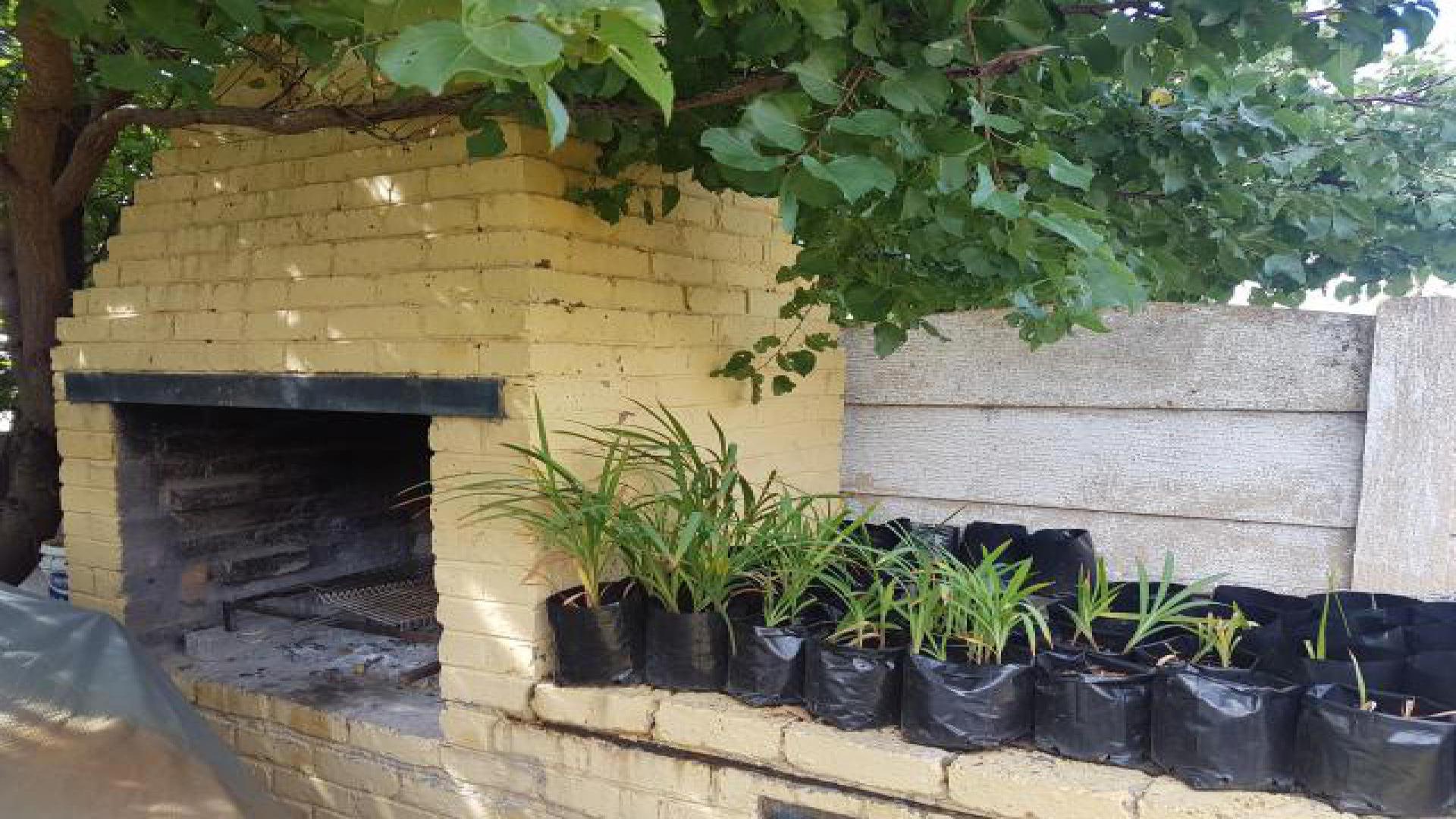 Braai Area of property in Grootvlei