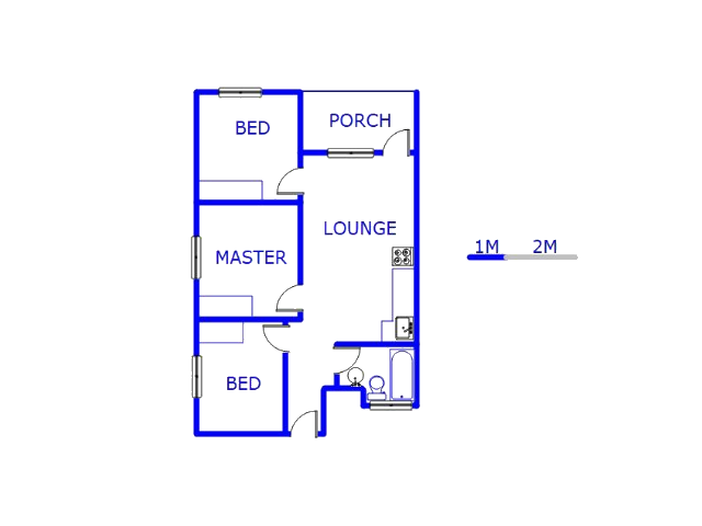 Ground Floor - 59m2 of property for sale in Windmill Park