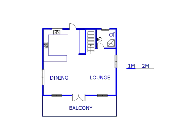 1st Floor - 94m2 of property for sale in Magaliesburg