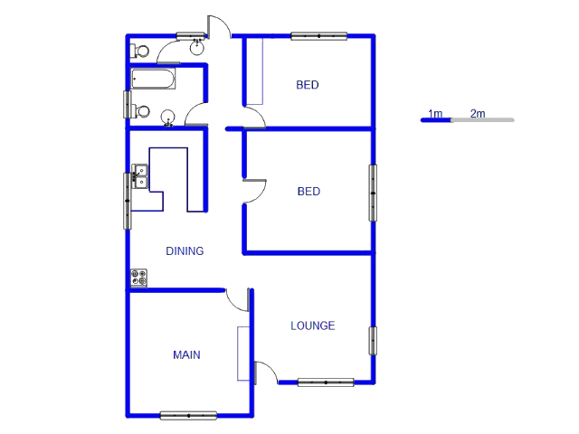 Ground Floor - 112m2 of property for sale in Bakerton