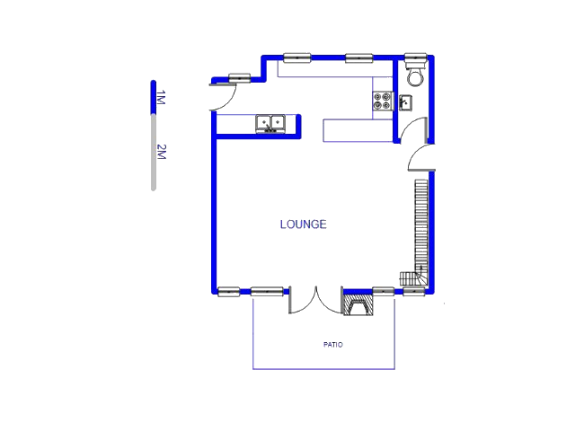 Ground Floor - 57m2 of property for sale in Kosmosdal