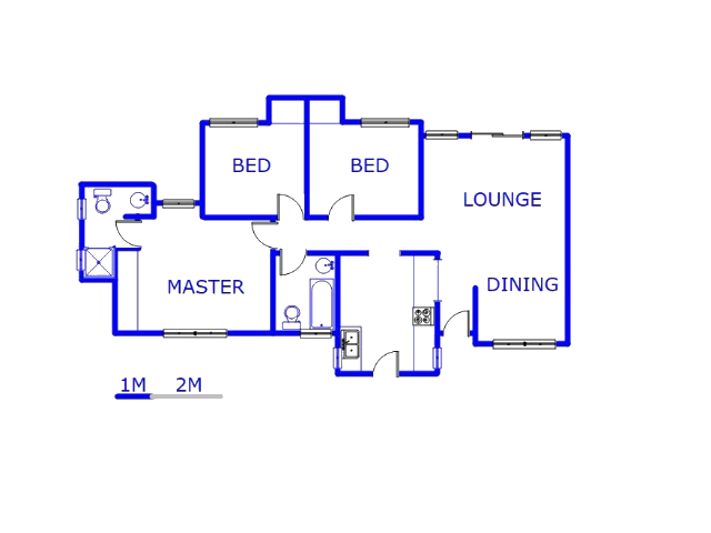 Ground Floor - 89m2 of property for sale in Birchleigh North