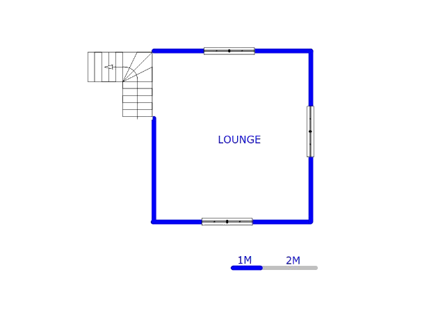 1st Floor - 36m2 of property for sale in Buccleuch