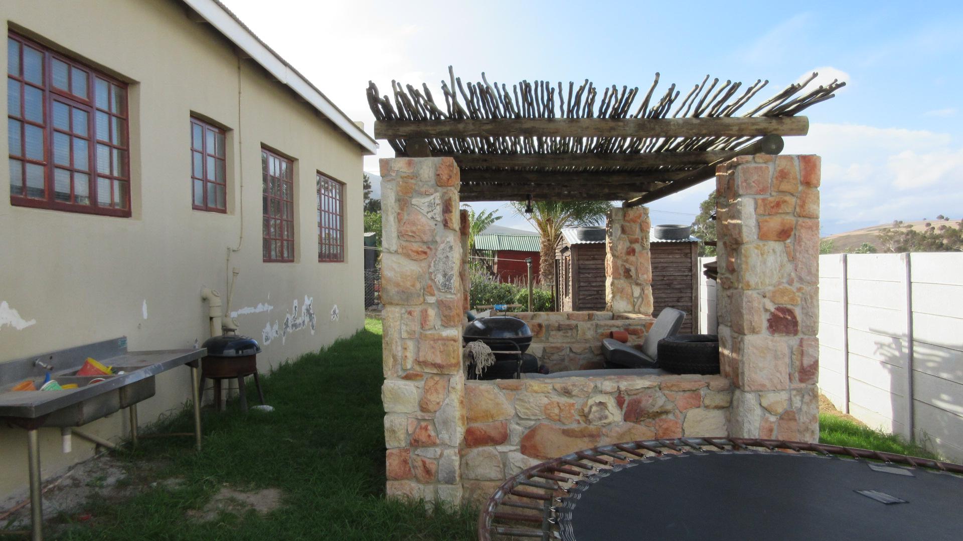 Backyard of property in Bot River