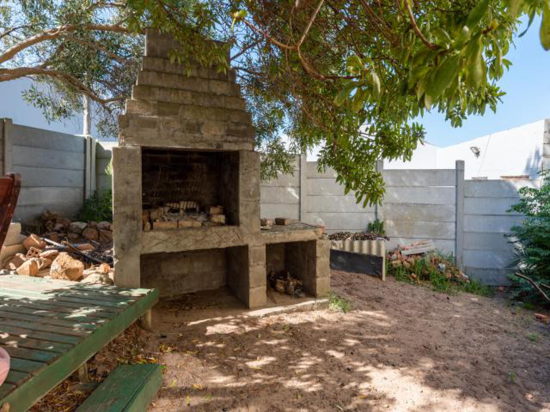 Backyard of property in Ocean View - CPT