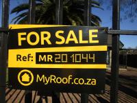 Sales Board of property in Risiville